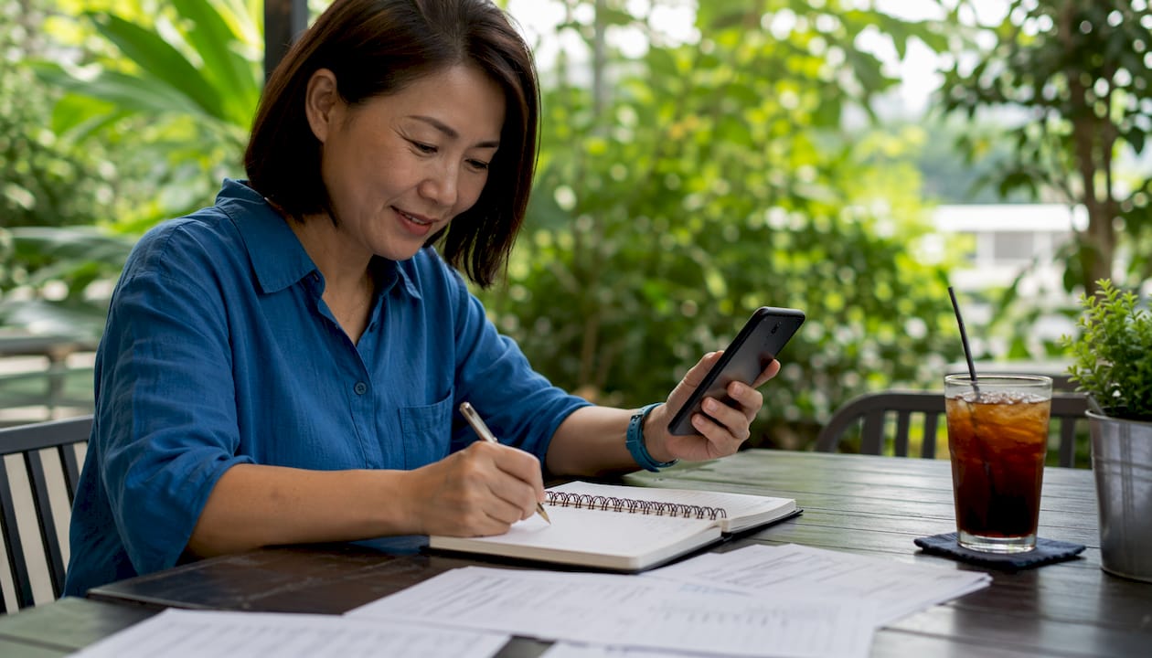 Woman managing and optimizing Local Services Ads leads