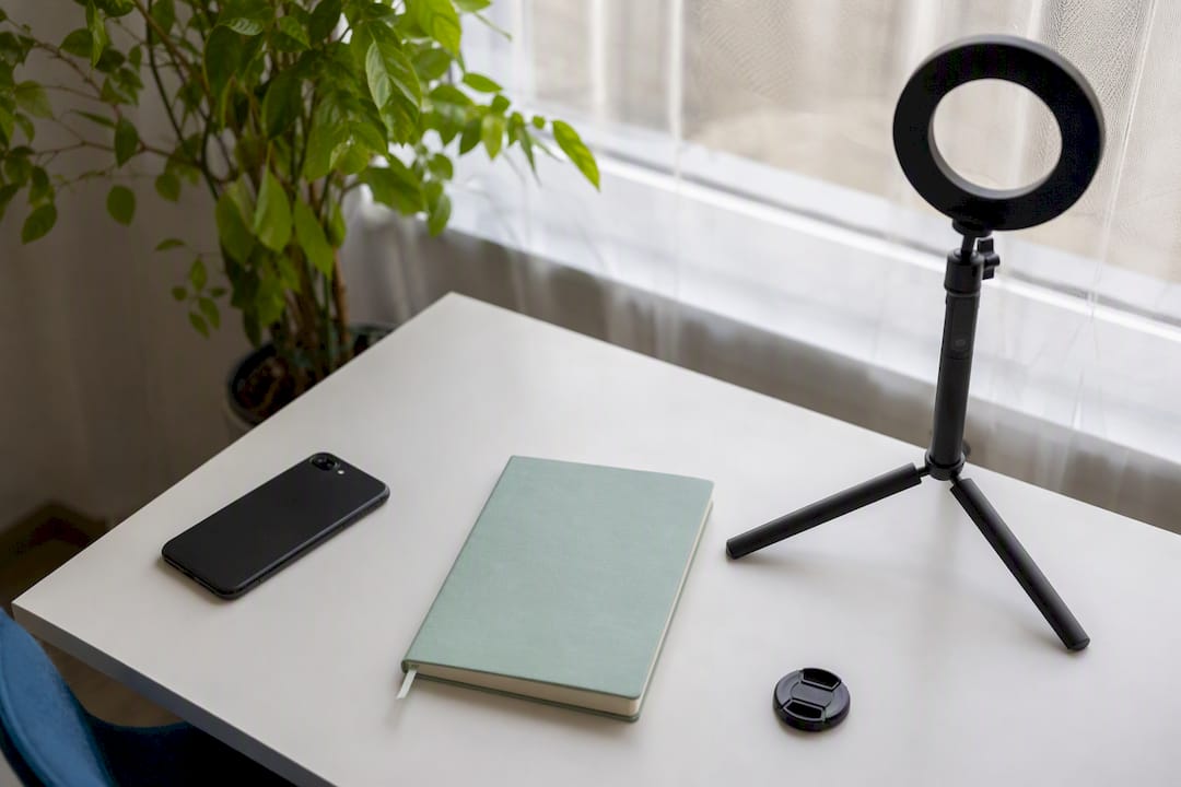Workspace setup for social media posting