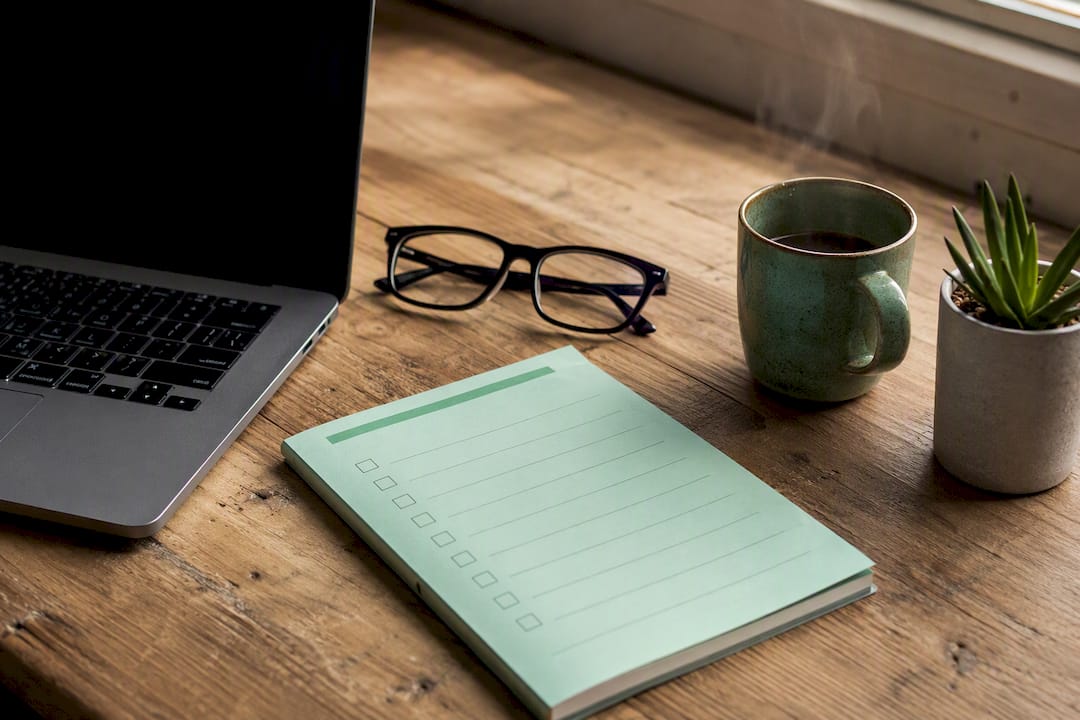 Checklist and workspace for SEO tasks