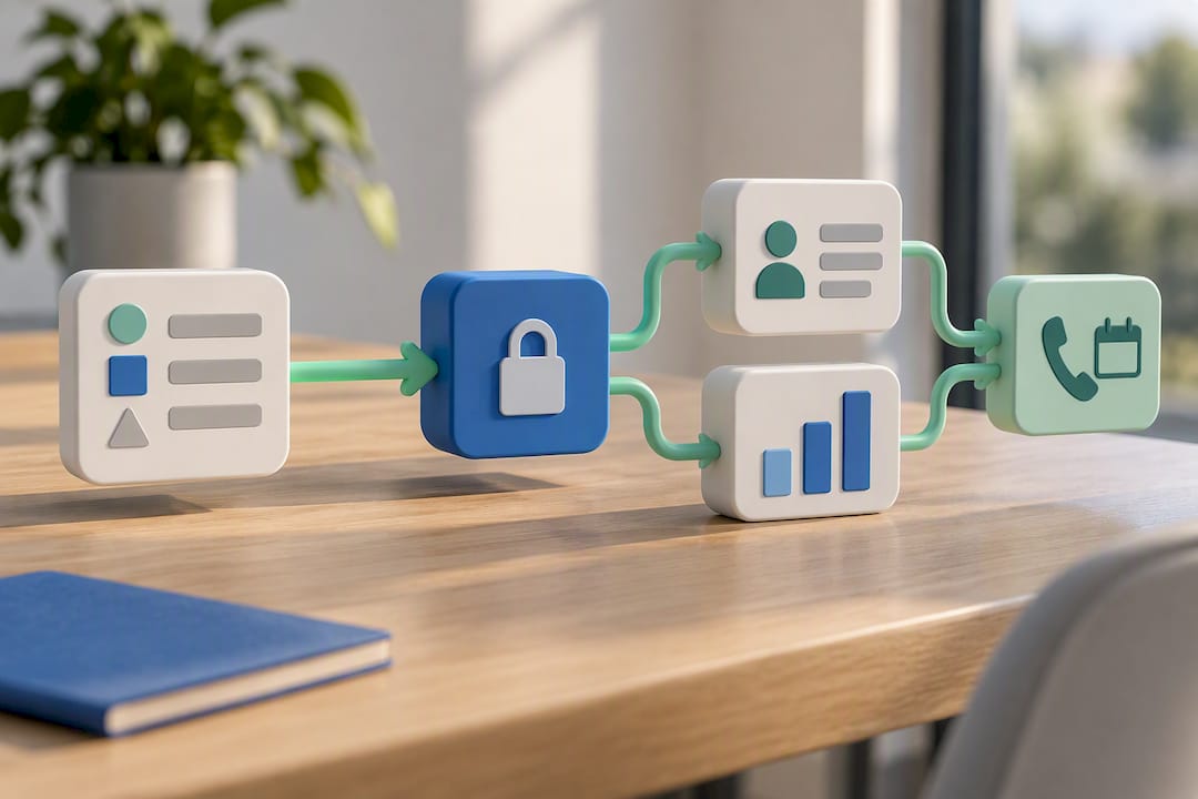 Hashed lead data matched to CRM sale