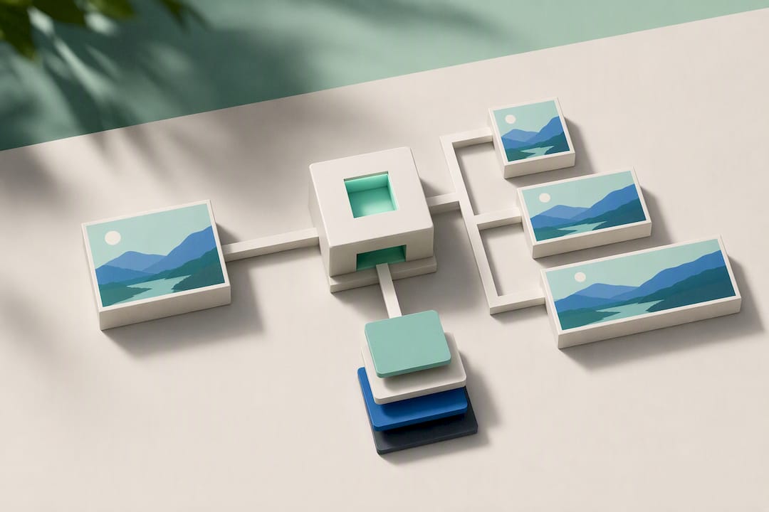 Responsive image variants and formats