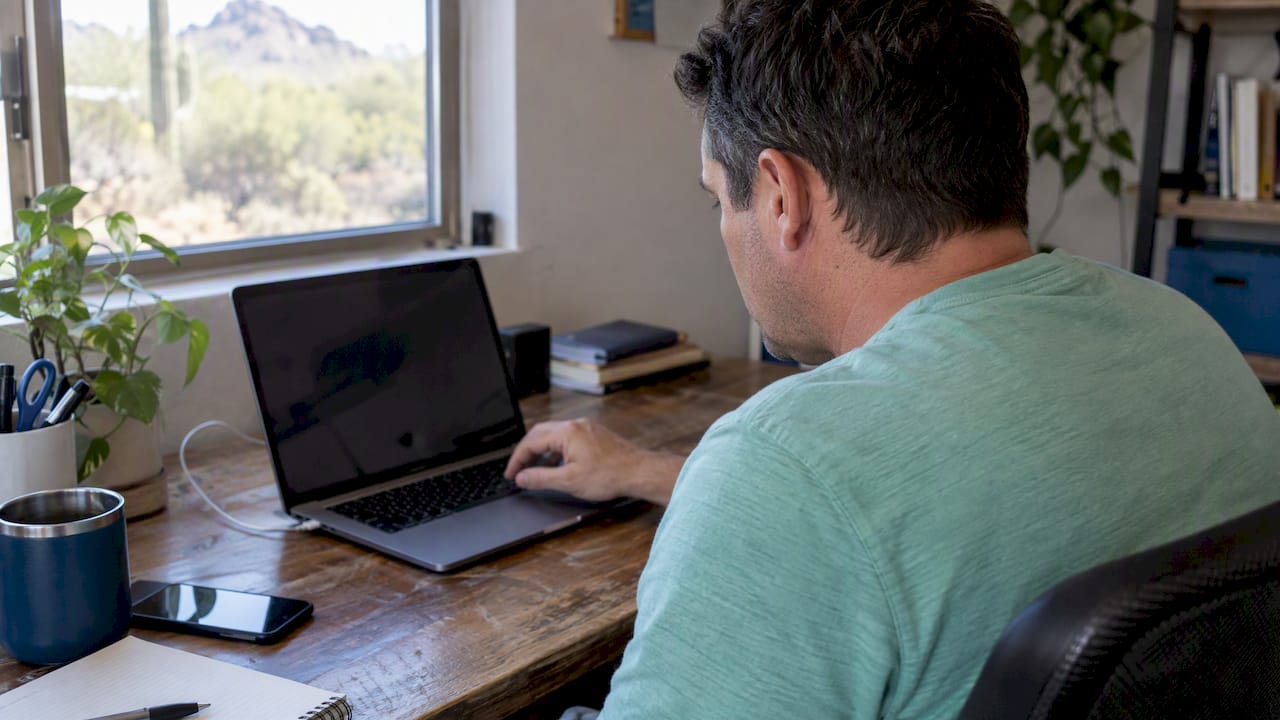 Business owner setting up HTTPS certificate